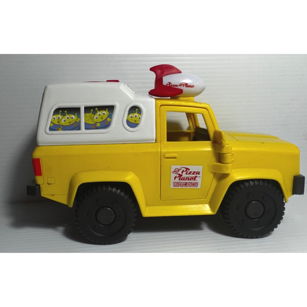 Disney Pixar Toy Story Pizza‎ Planet Delivery Truck Shuttle Alien Vehicle Toy